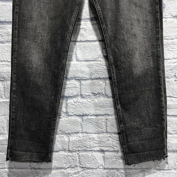 Rag‎ & Bone Jeans Women Gray Distressed Slim Fit Raw Hem Denim Sz 30 (34X28.5) - Picture 5 of 14